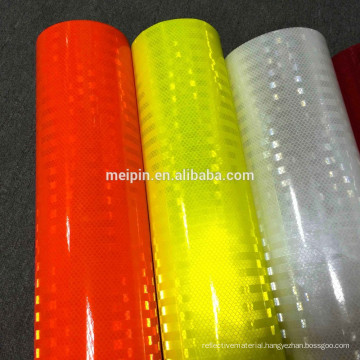 Fluorescent orange Acrylic Reflective prismatic sheet